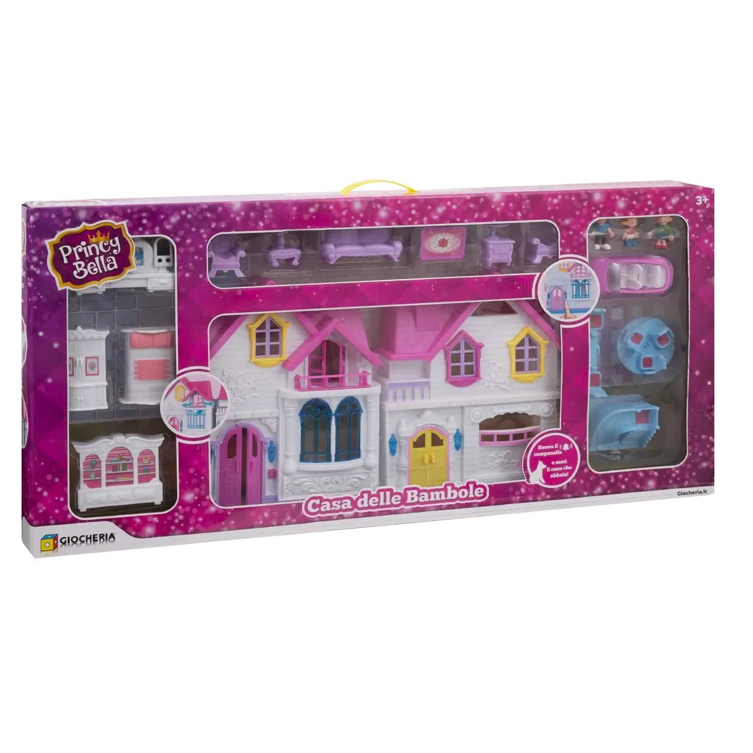 Coccole e Baci Casa Delle Bambole con Suoni - collezionabili bambina