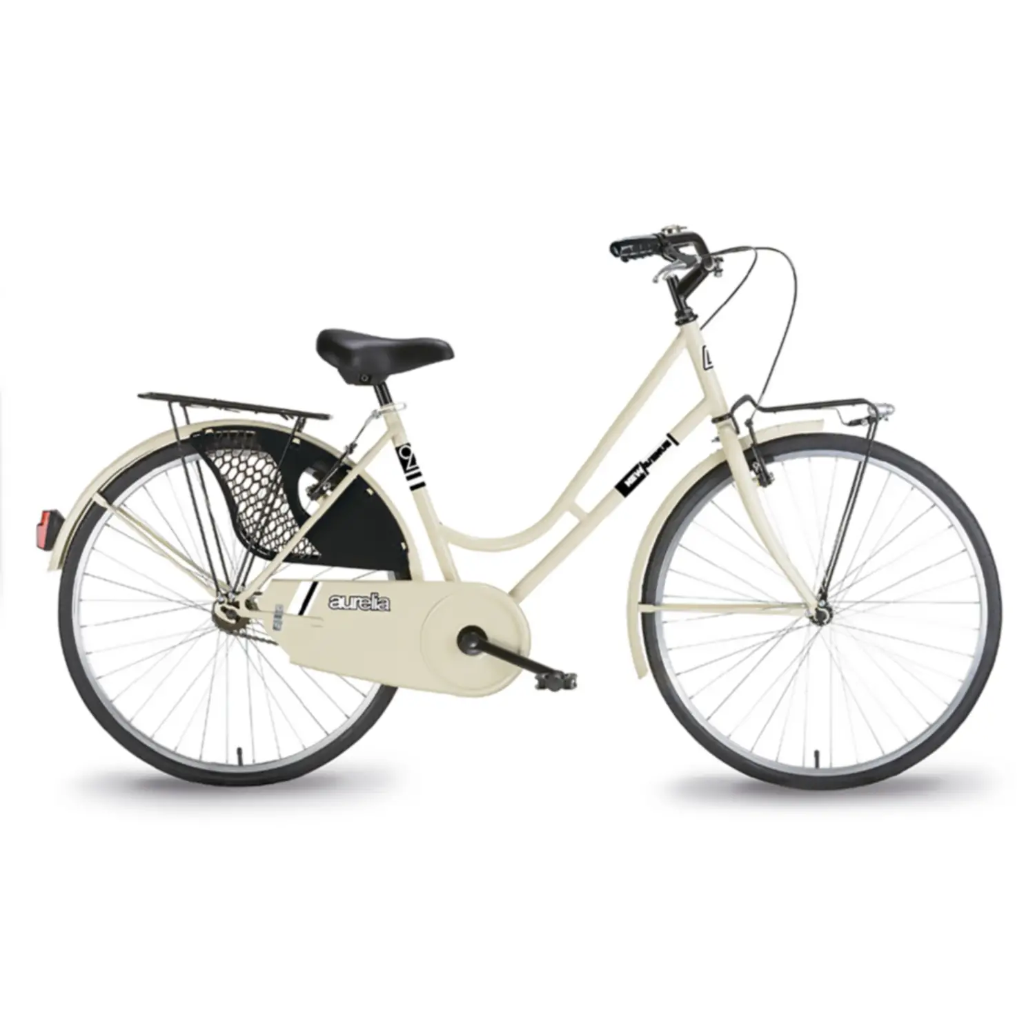 Bici per Adulti Bicicletta 26 Pollici Aurelia Olanda Crema - biciclette adulti