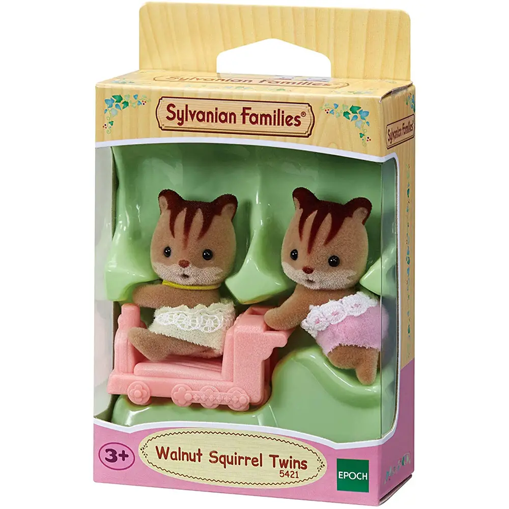 Gemelli Scoiattolo Nocciola – Sylvanian Families - play set e accessori bambole