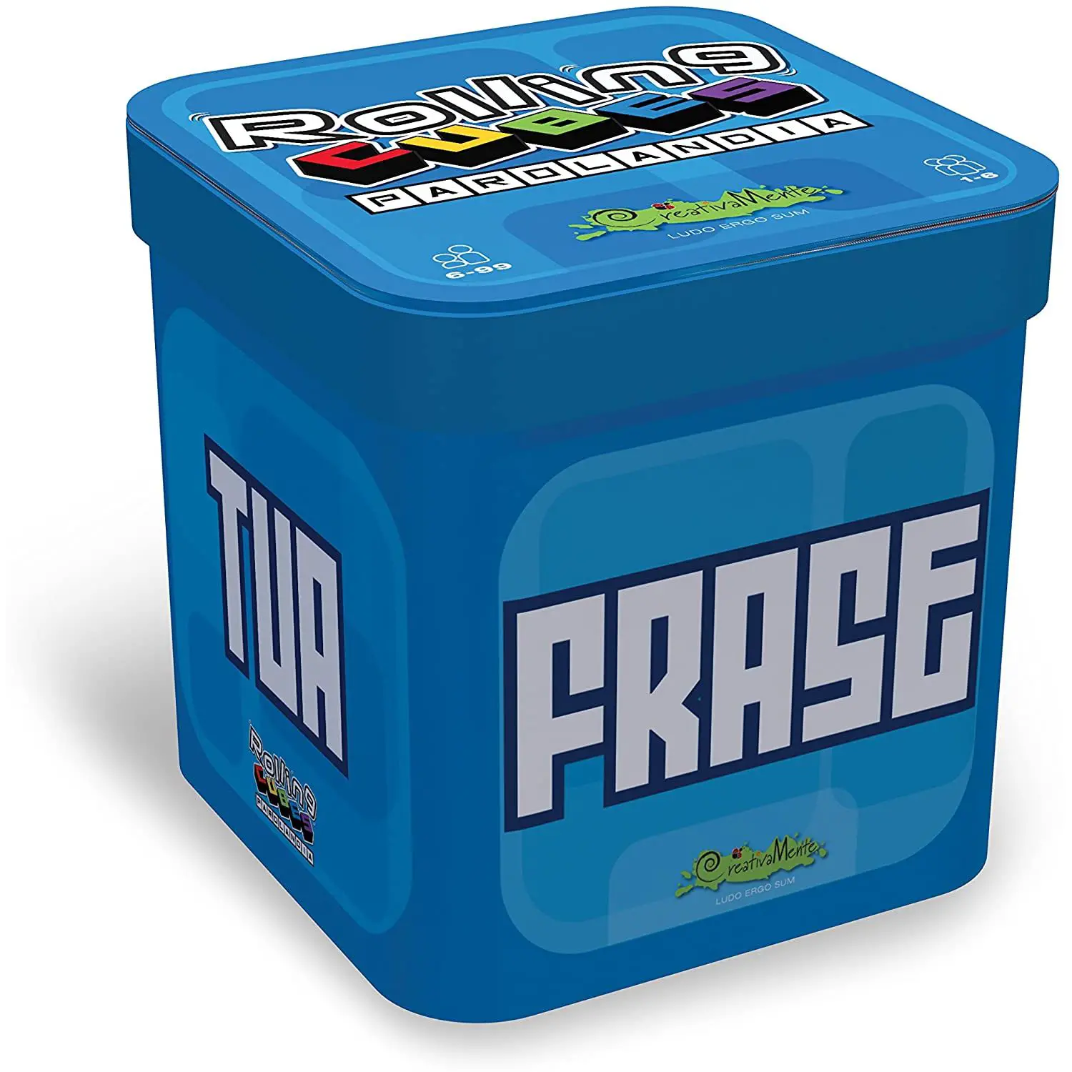Rolling Cubes - Parolandia, Gioco in Scatola - Associazioni e tombole