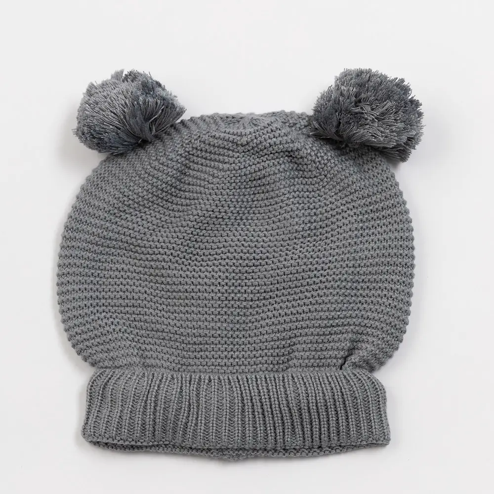 Cappellino Fatto a Maglia Bamboom – Grey, Taglia M -