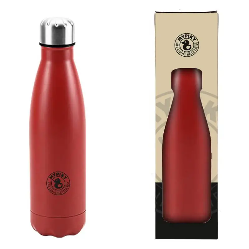 BORRACCIA TERMICA ACCIAIO MYPIKY 500ML ROSSO - borracce