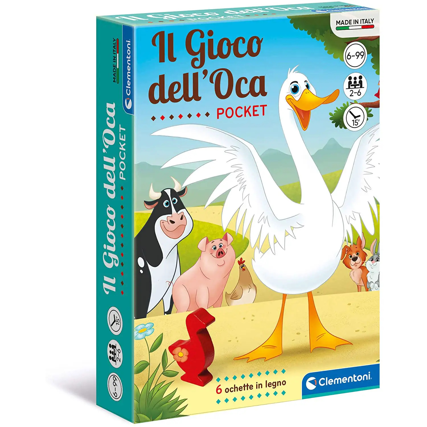 Gioco dell’Oca Pocket | Versione Portatile del Classico da Tavolo - Giochi di società
