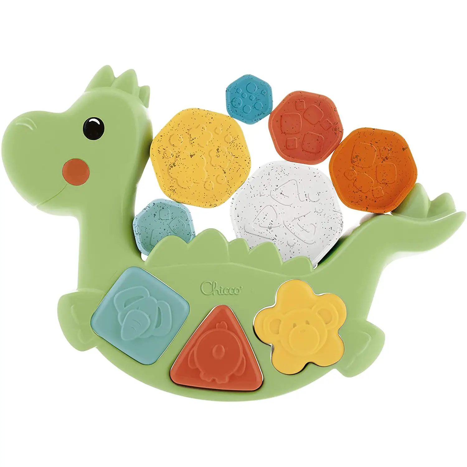 Chicco Rocking Dino Eco+ – Gioco Educativo e Sostenibile per Bambini - Primi giochi