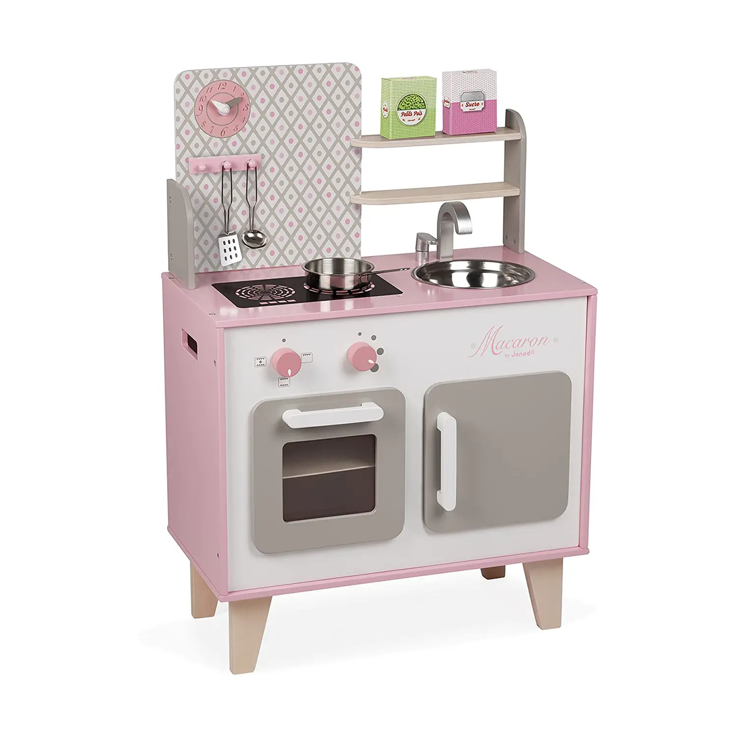 Cucina Macaron in Legno – La Cucina Elegante per Piccoli Chef Creativi - Primi giochi