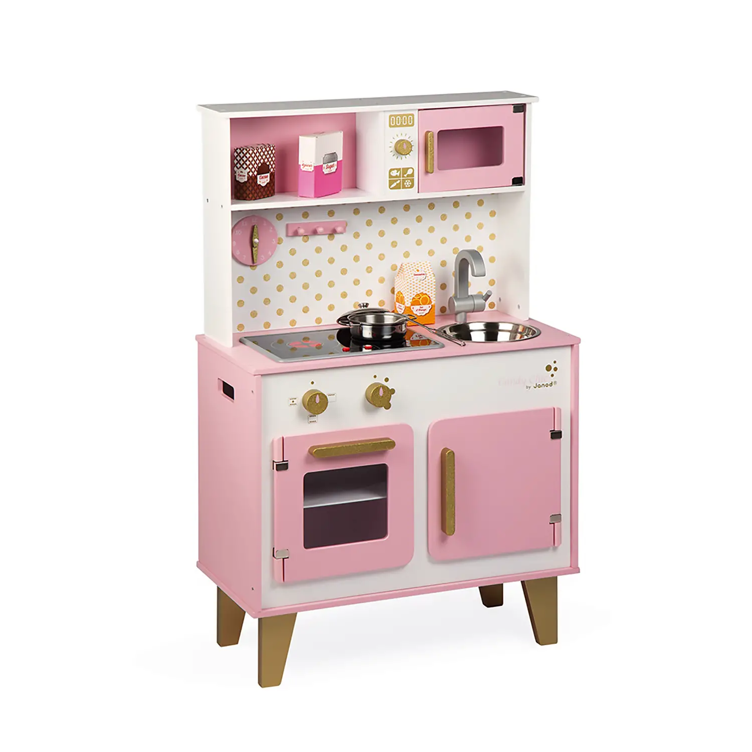 Grande Cucina Candy Chic in Legno – Cucina Giocattolo - Primi giochi