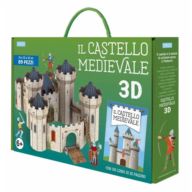 3D Models – Il Castello Medievale - Prima biblioteca