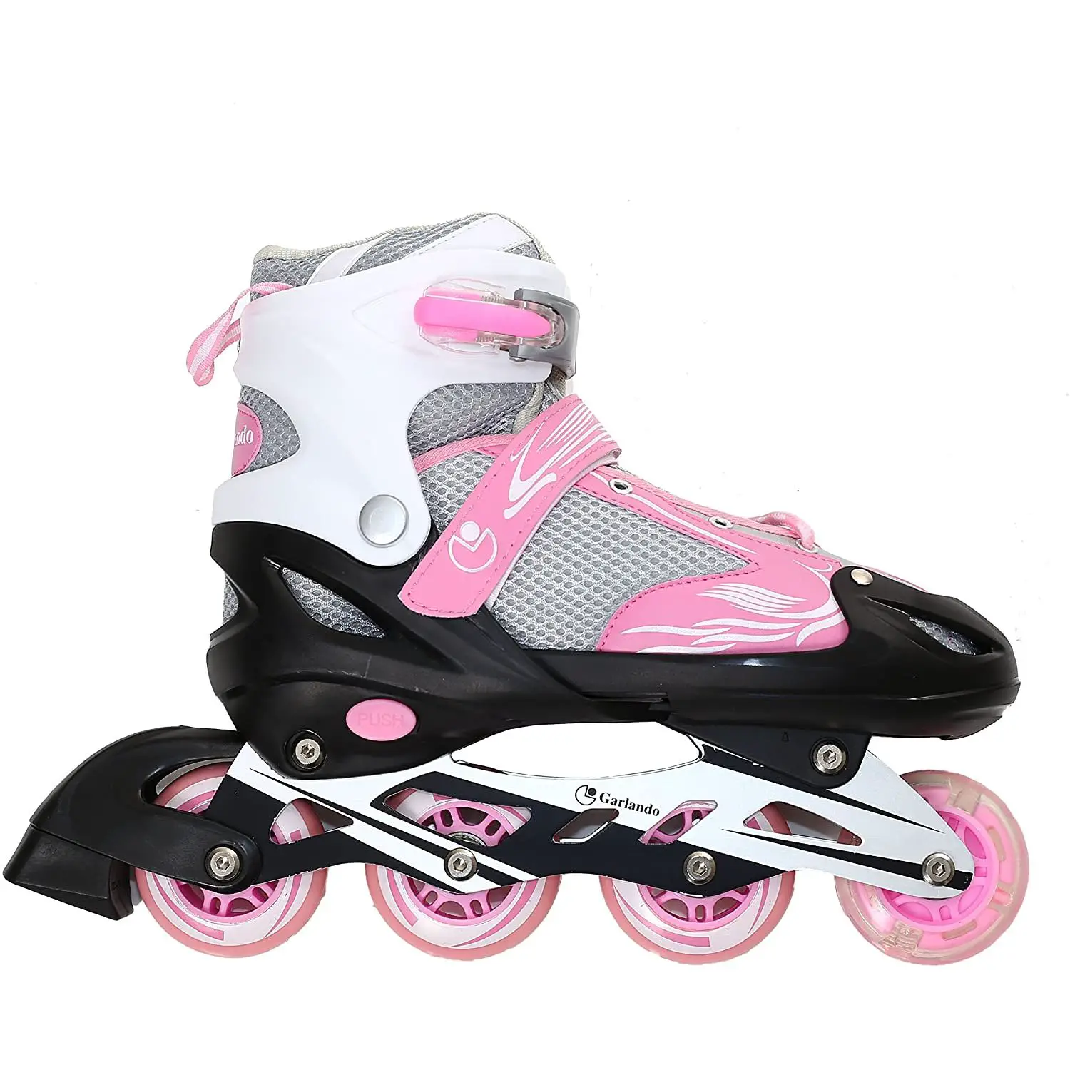 Pattini in Linea Firewheel Rosa Taglia S (Dal 30 al 33) - pattini