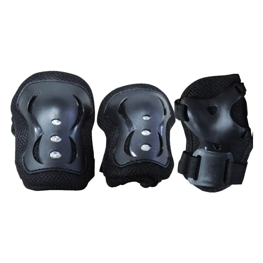 Grarlando Nextreme – Set di Protezioni Junior (ginocchiere, gomitiere e para-polsi) - Attrezzature sportive