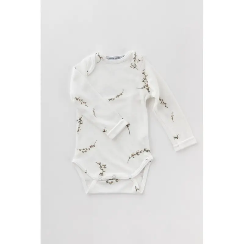 Body Neonato 0-3 Mesi Bamboom – Colore Salice - intimo neonato
