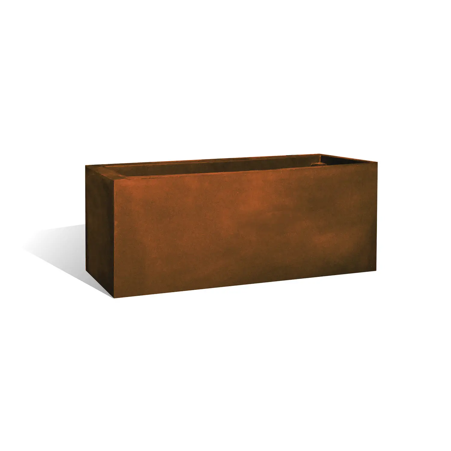 Cassetta Liscia 100x40 H.40 Bronzo | Eleganza e Funzionalità in Resina - vasi