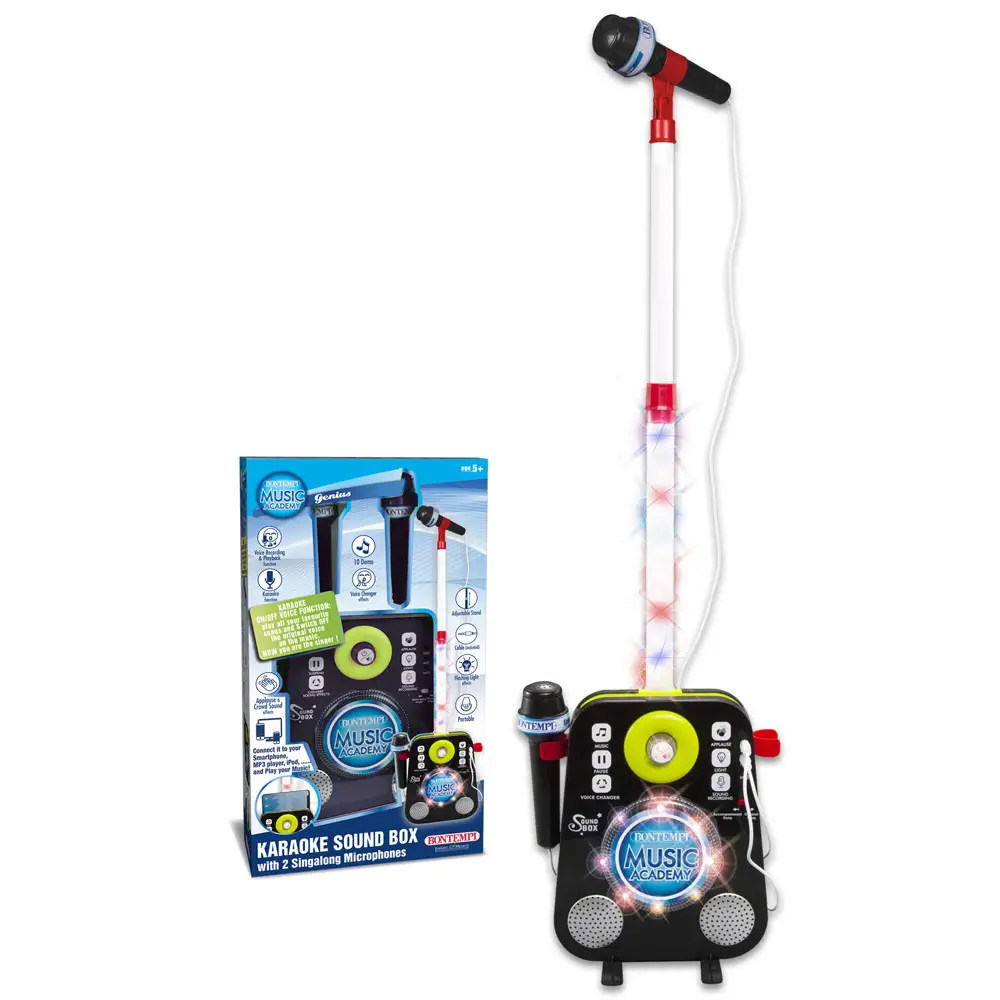 Sound Box con 2 Microfoni Regolabili – Il Giocattolo Musicale per Piccole Star - musicali