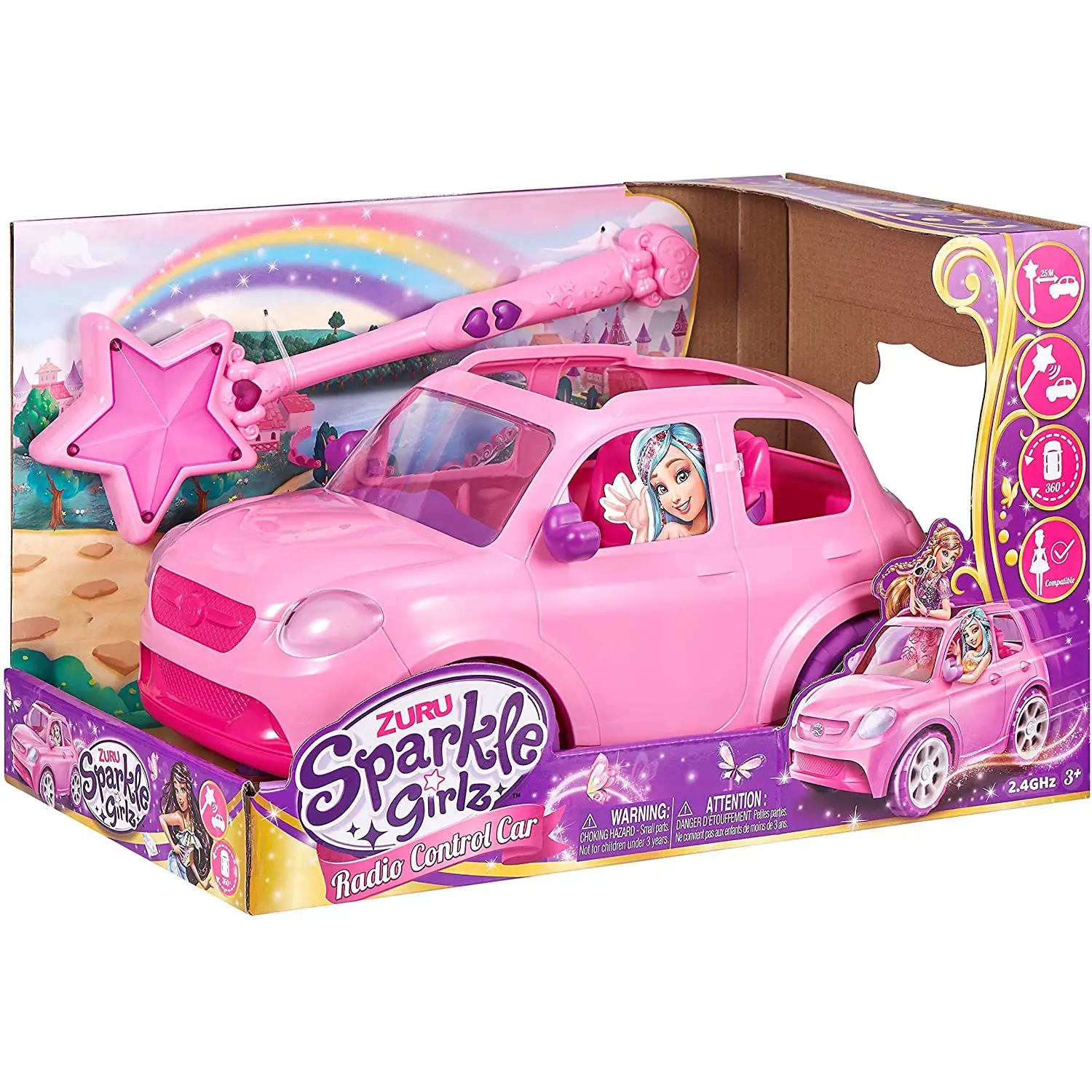 Sparkle Girlz Auto con Radiocomando Bacchetta Magic - collezionabili bambina