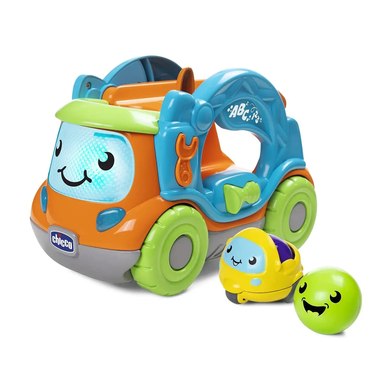Chicco Turbo Ball Raimondo Camion – Gioco Interattivo con Luci e Suoni - Primi giochi