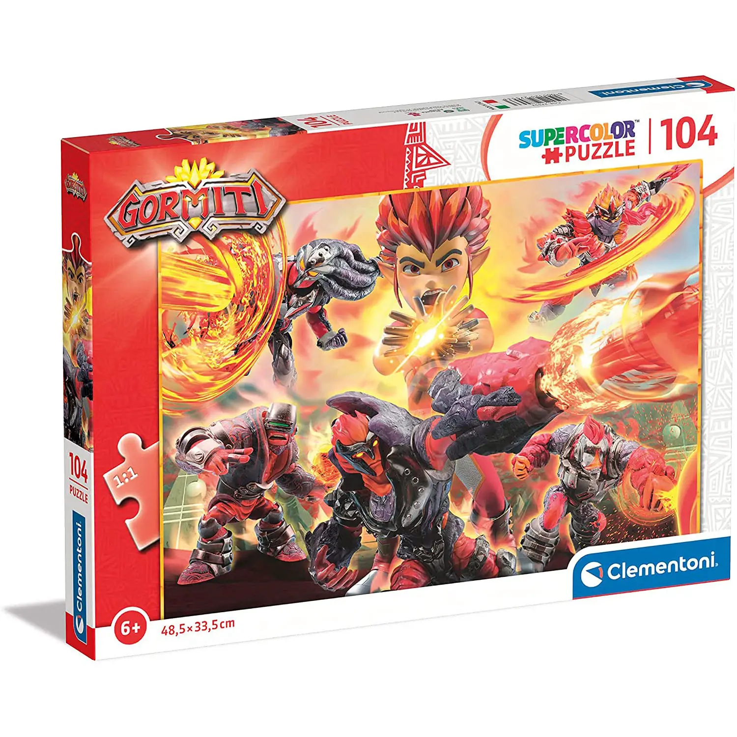 Puzzle 104 Pezzi Gormiti - Puzzle in cartone