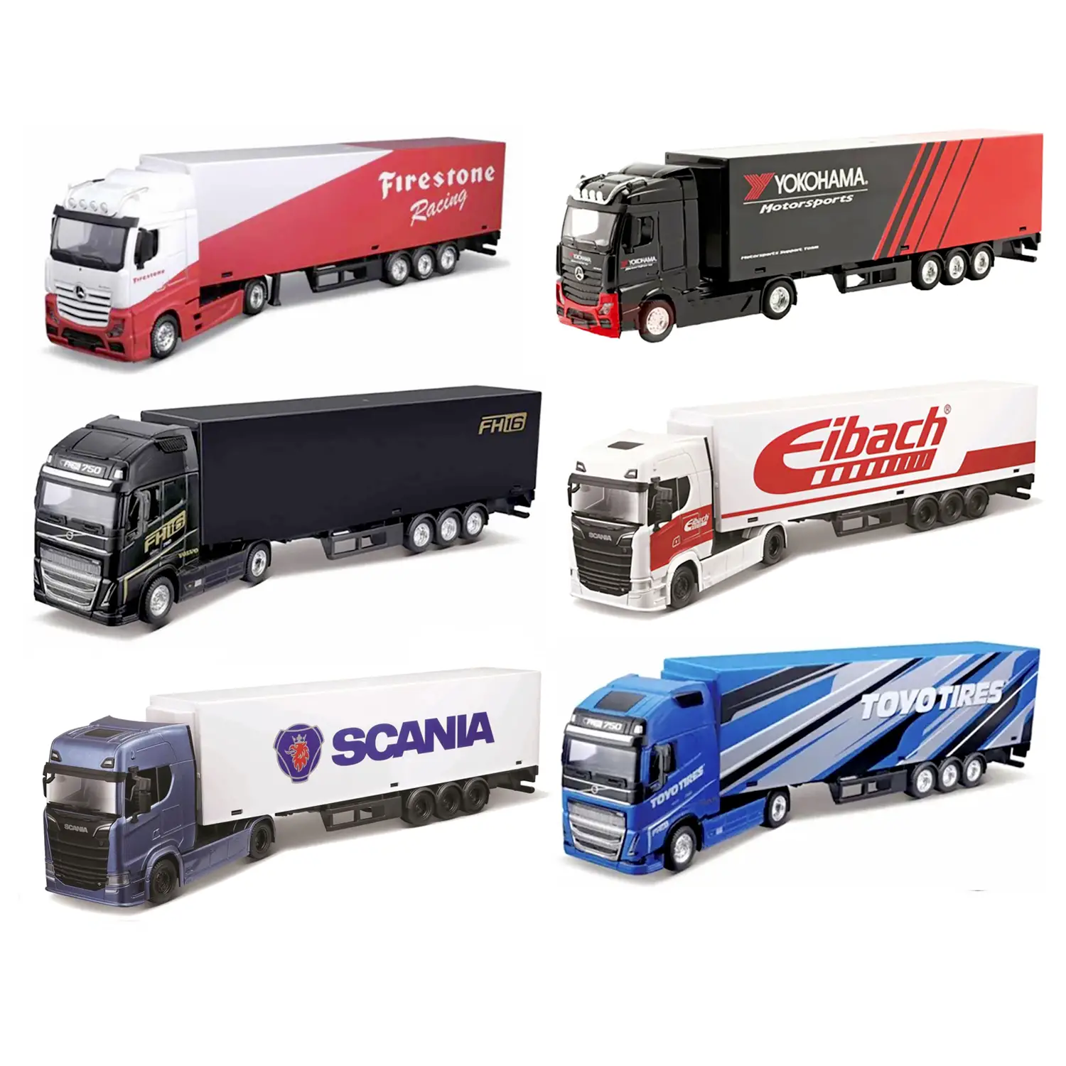 Camion Con Rimorchio Scala 1:43 - modellini