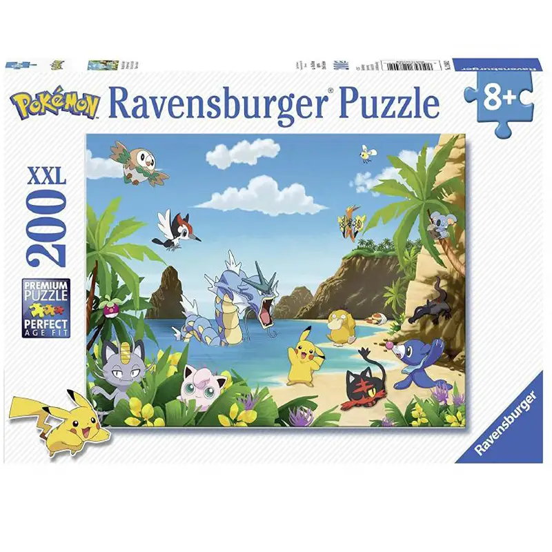 Puzzle 200 Pezzi XXL Pokemon - Puzzle in cartone