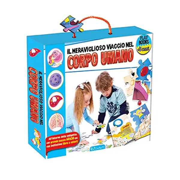 Libro Play Books Viaggio Nel Corpo Umano - Prima biblioteca