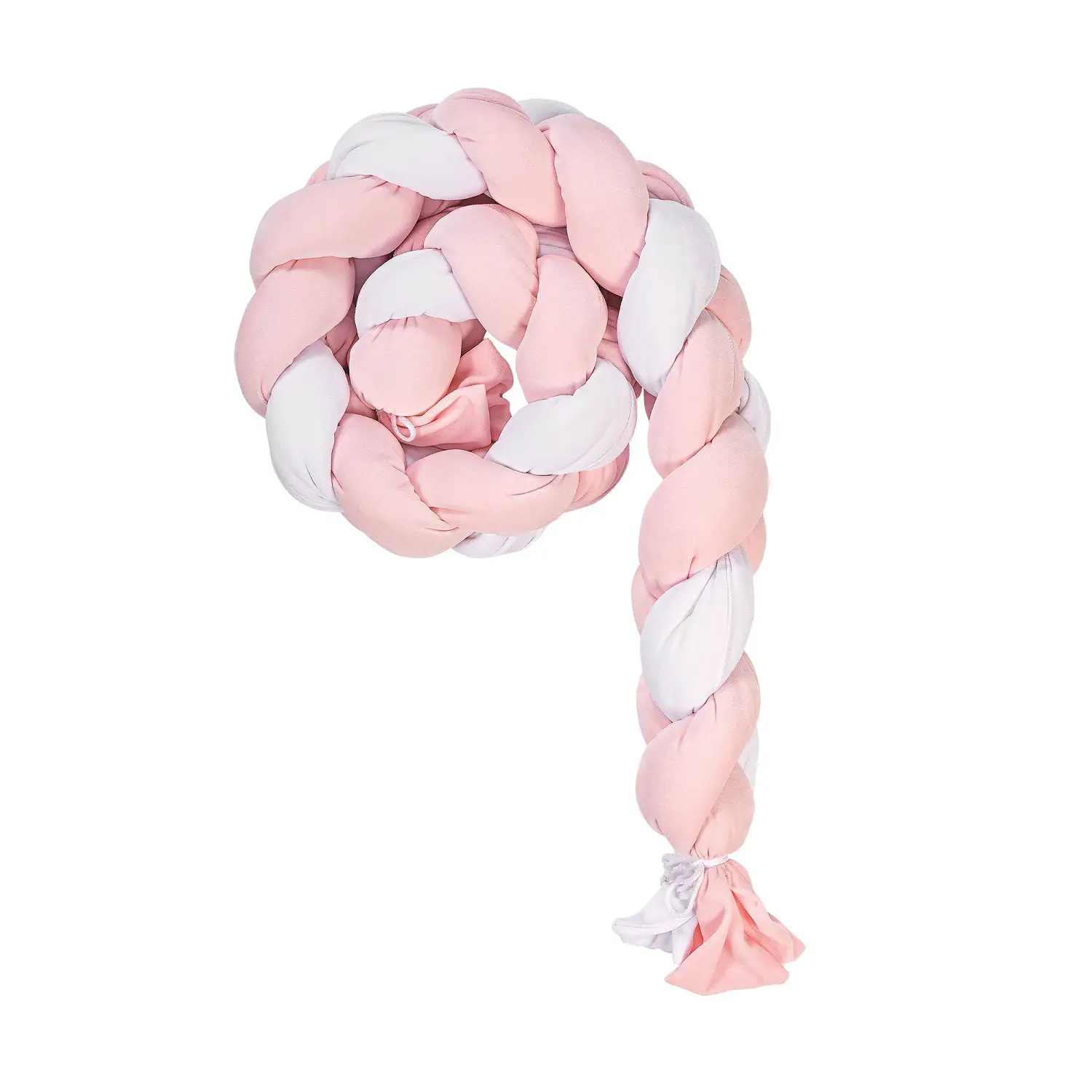 Picci Riduttore a Treccia per Letto Bianco/Rosa - riduttori