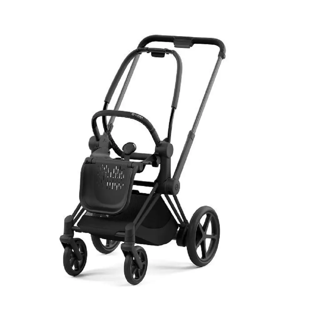 TELAIO E-PRIAM 2022 CON STRUTTURA SEDUTA MATT BLACK - trio e modulari