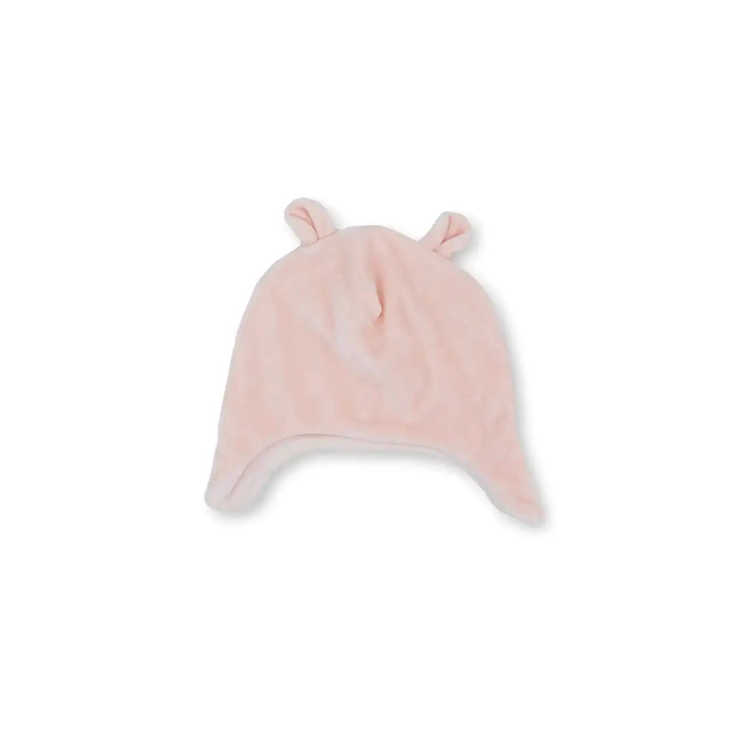 Bamboom Cappellino in Velluto Rosa Cipria Tg L -