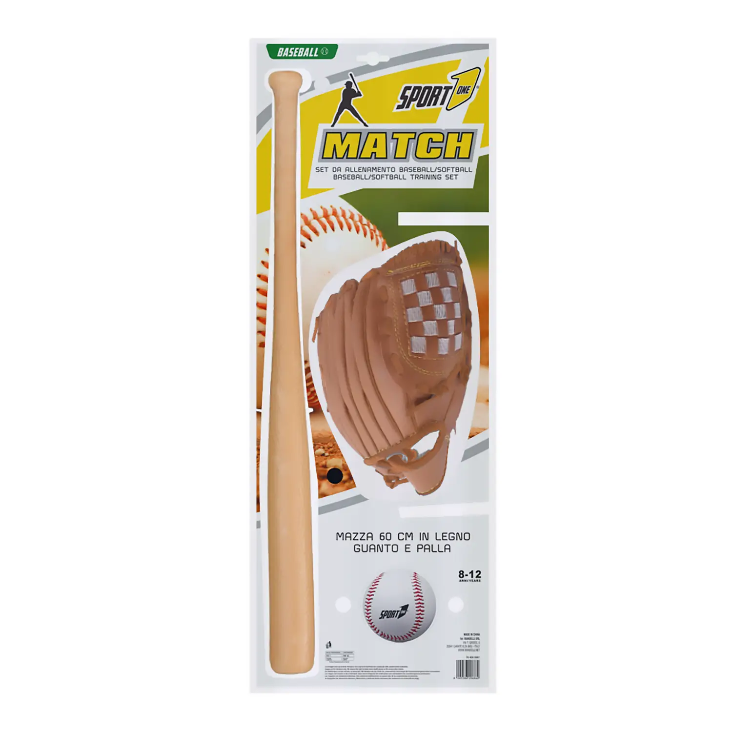 Set Baseball Match - Attrezzature sportive
