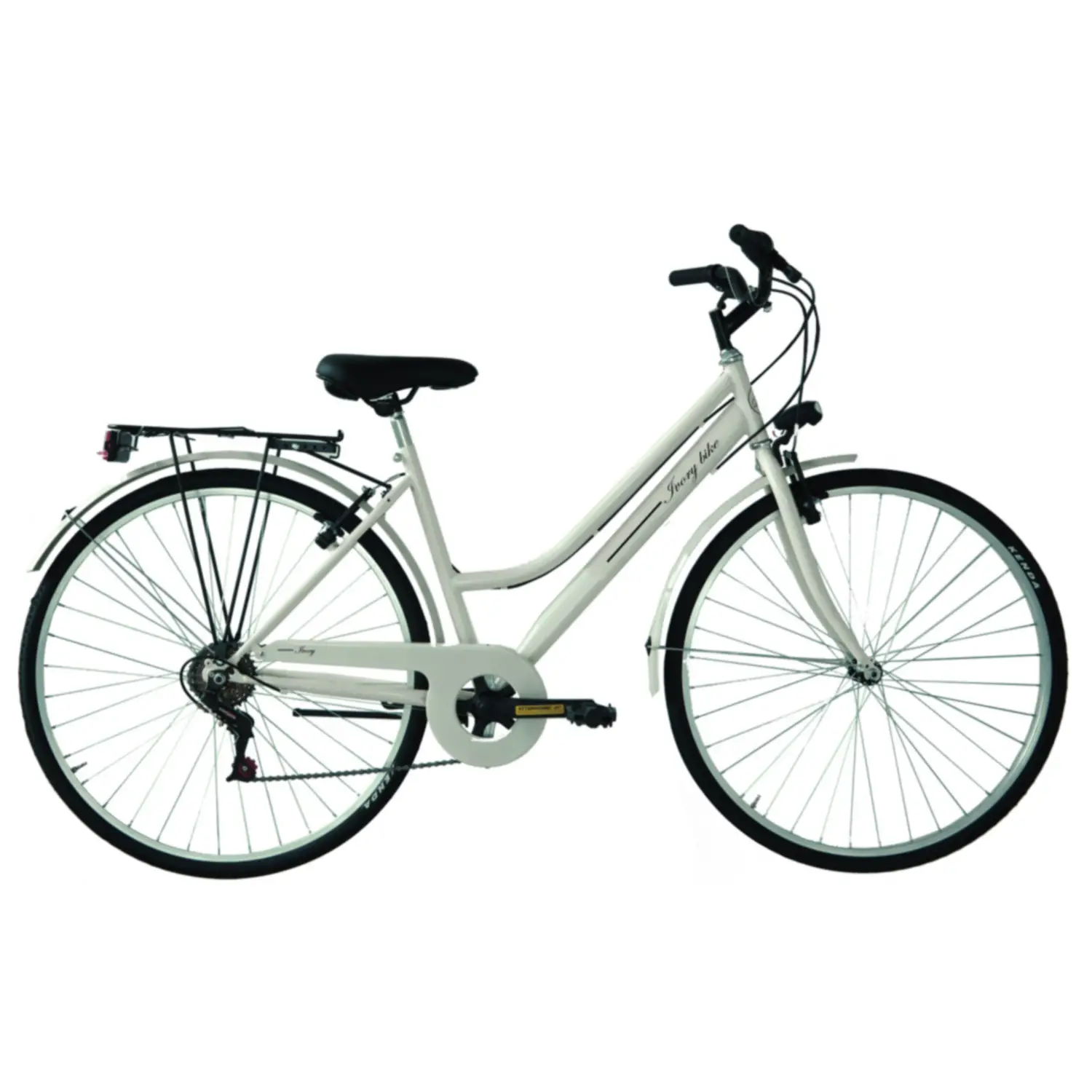 Bici Donna Bicicletta 28 Pollici Donna City Bike Panna - biciclette adulti