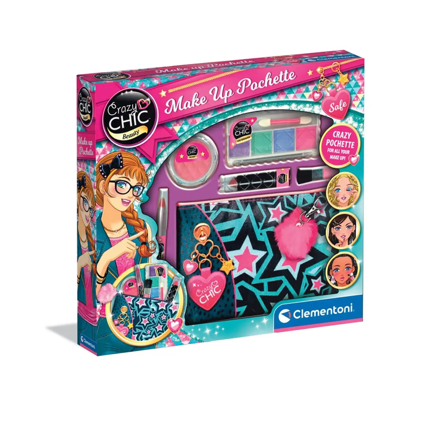 Crazy Chic Make Up Pochette Trucchi per Bambini - bellezza e accessori