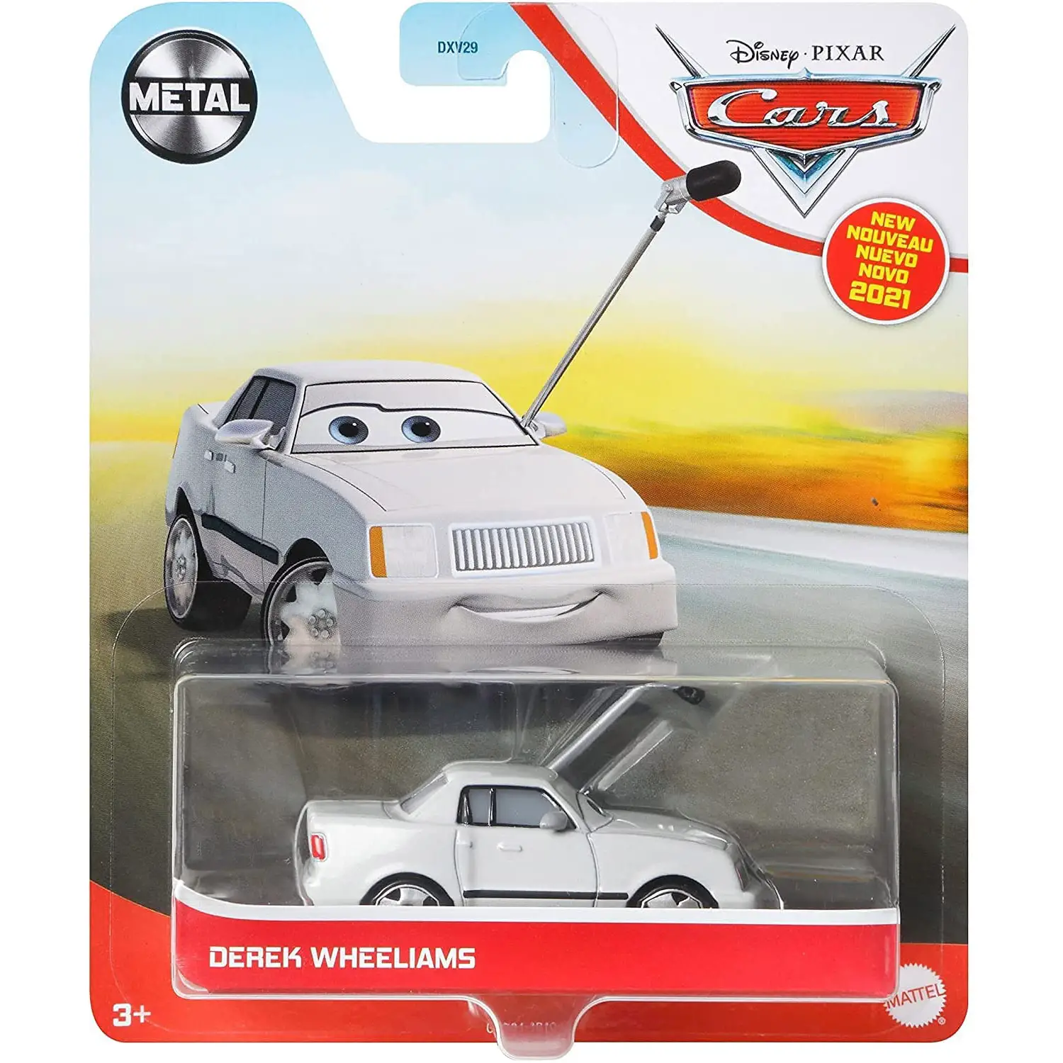 Cars 3 Pers. Cars Derek Wheeliams 1:55 Grr84 - play set