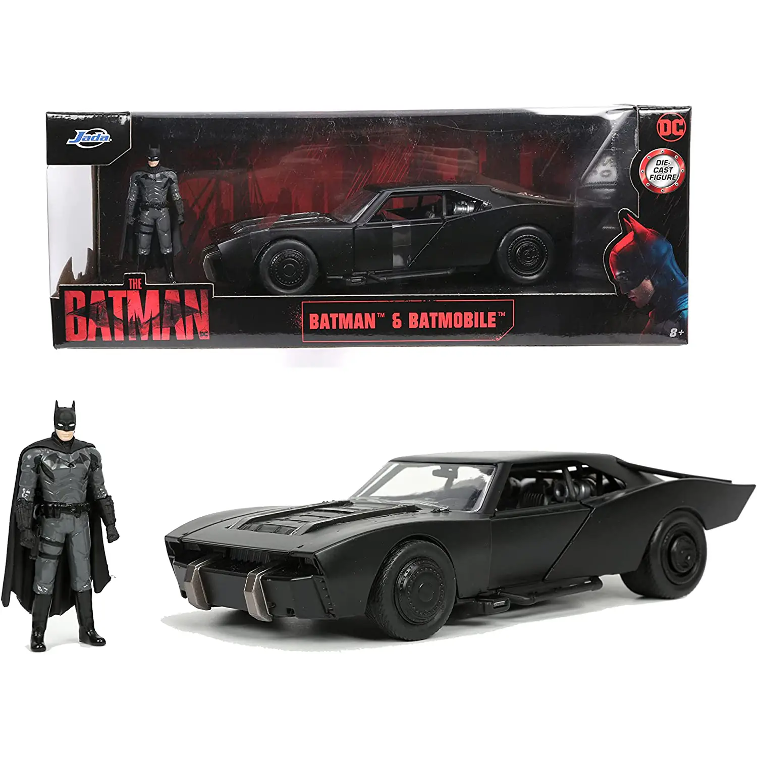 Batman Batmobile 2022 - Jada 1:24 - action figures ed accessori
