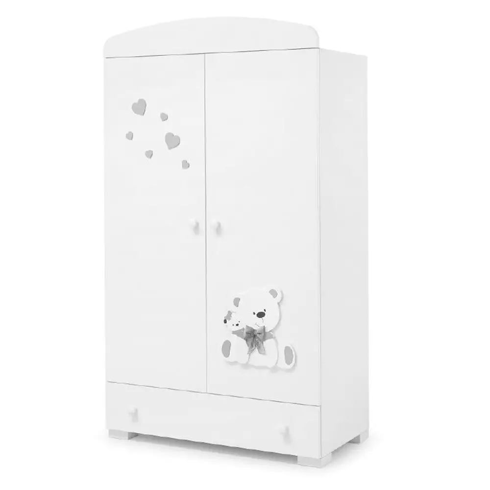 Tato Armadio Bianco Grigio Erbesi - collezioni