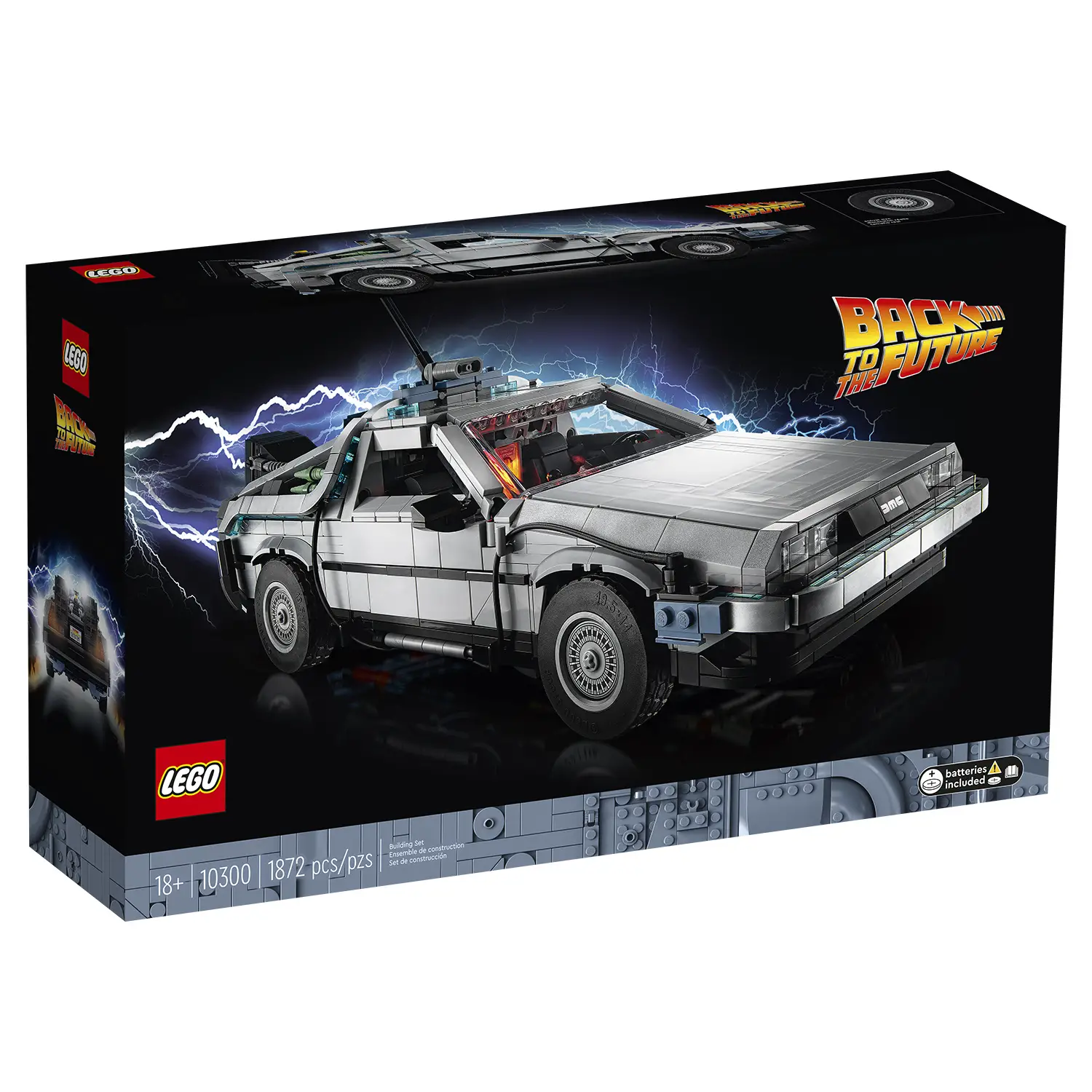 Costruzioni Lego Creator Expert - Macchina Del Tempo Ritorno Al Futuro 10300 - lego