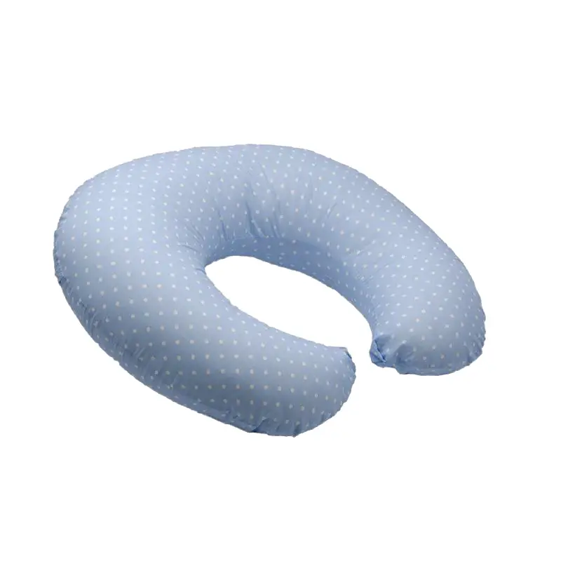 Cuscino Allattamento Pois Celeste Billo e Pallina - allattamento