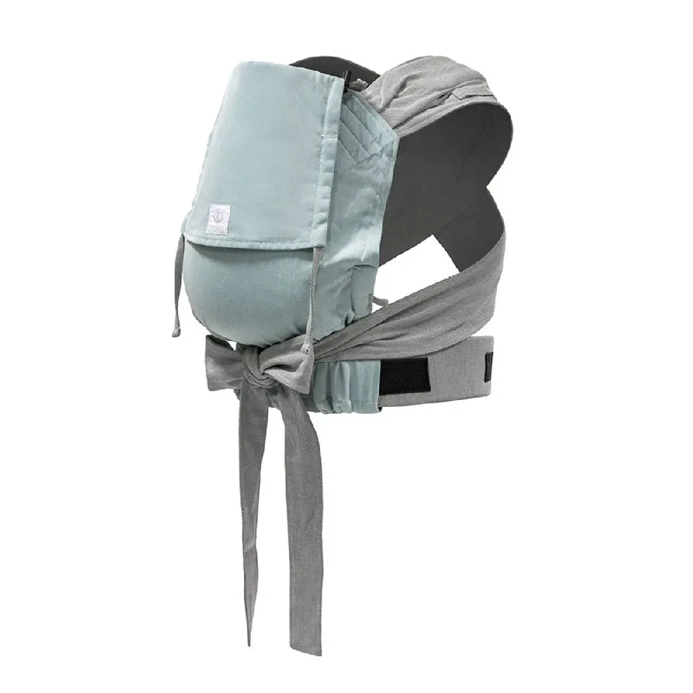 Marsupio Limas Carrier Turquoise Grey Melange Stokke - marsupi e zaini porta bimbo