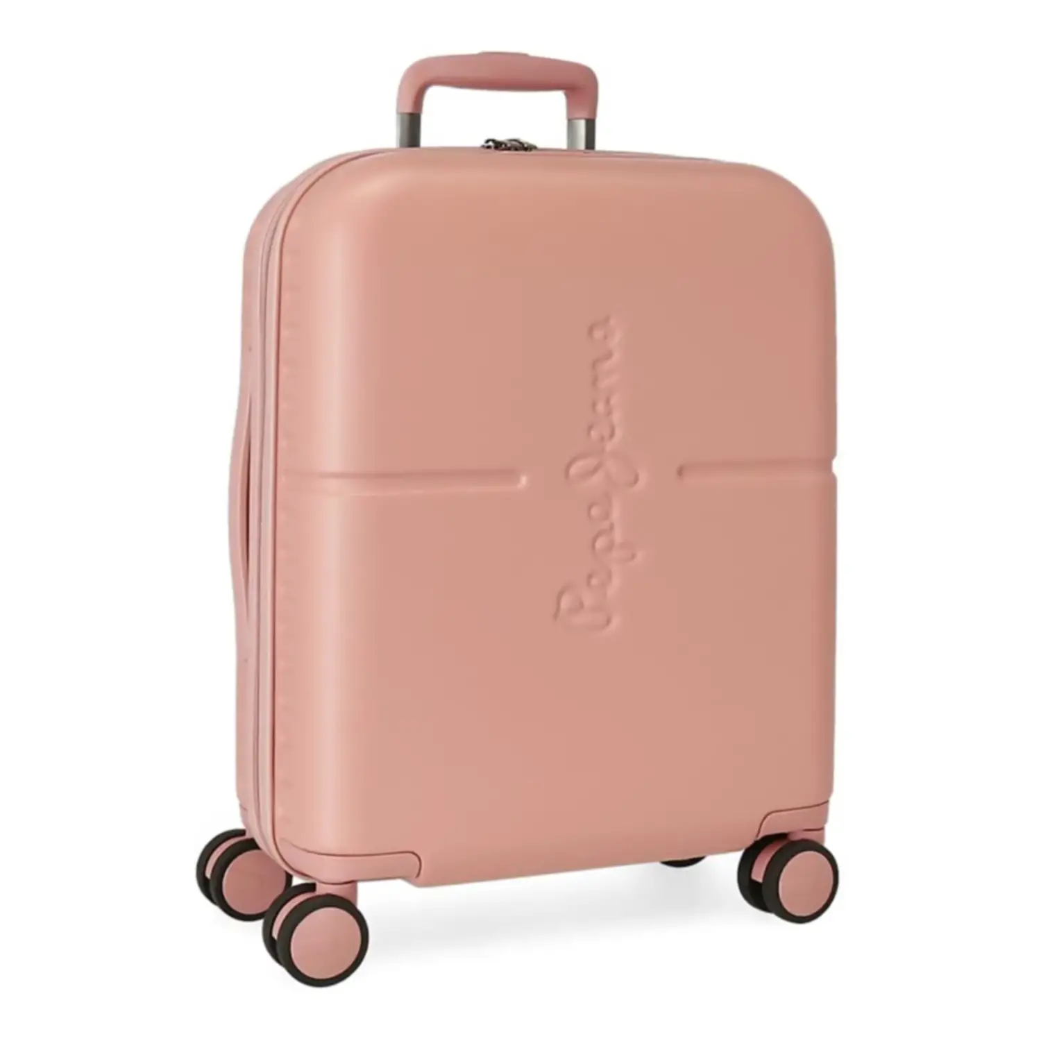 Pepe Jeans Trolley da Cabina Abs 55cm. 4 Ruote Highlight Rosa - valige e borse da viaggio
