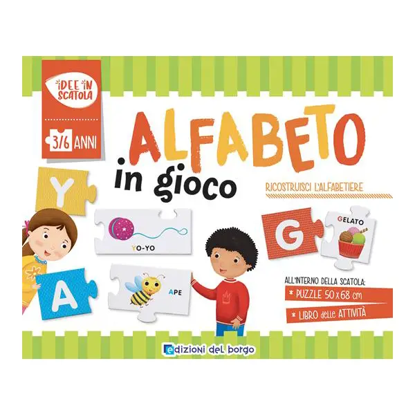 Idee in Scatola Alfabeto in Gioco - Prima biblioteca
