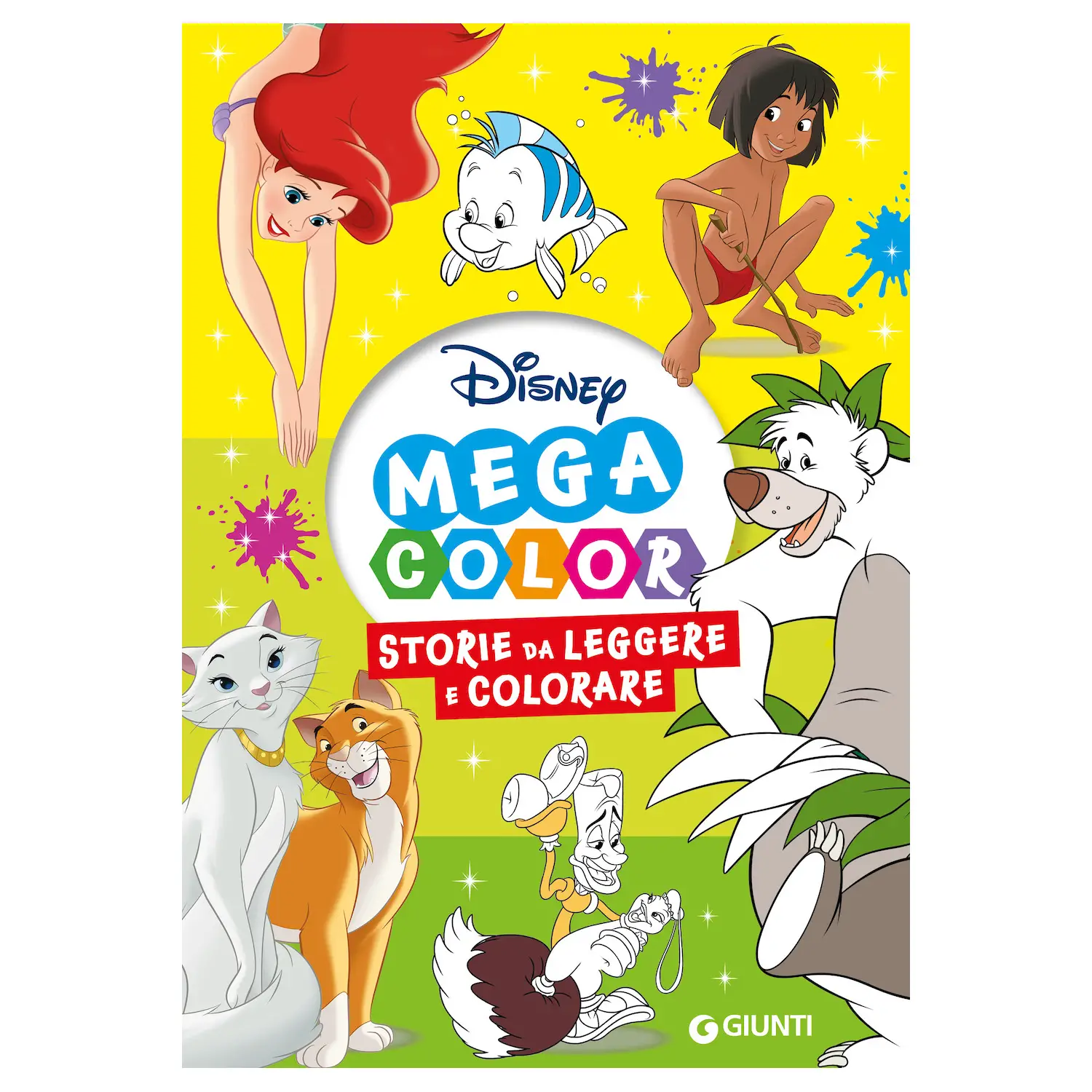 Storie da Leggere e Colorare Mega Color - Prima biblioteca