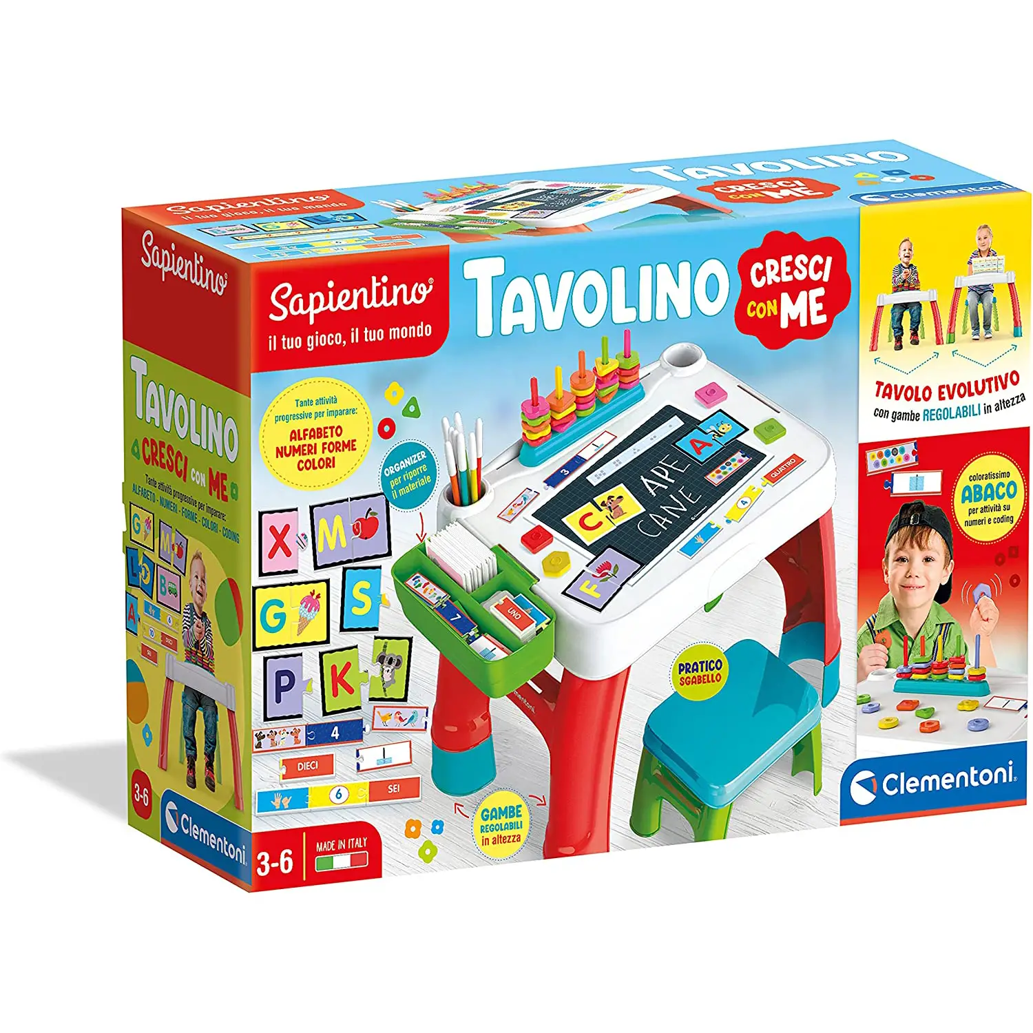 Tavolo Cresci con Me Sapientino – Imparare Giocando - lavagne banchi scuola