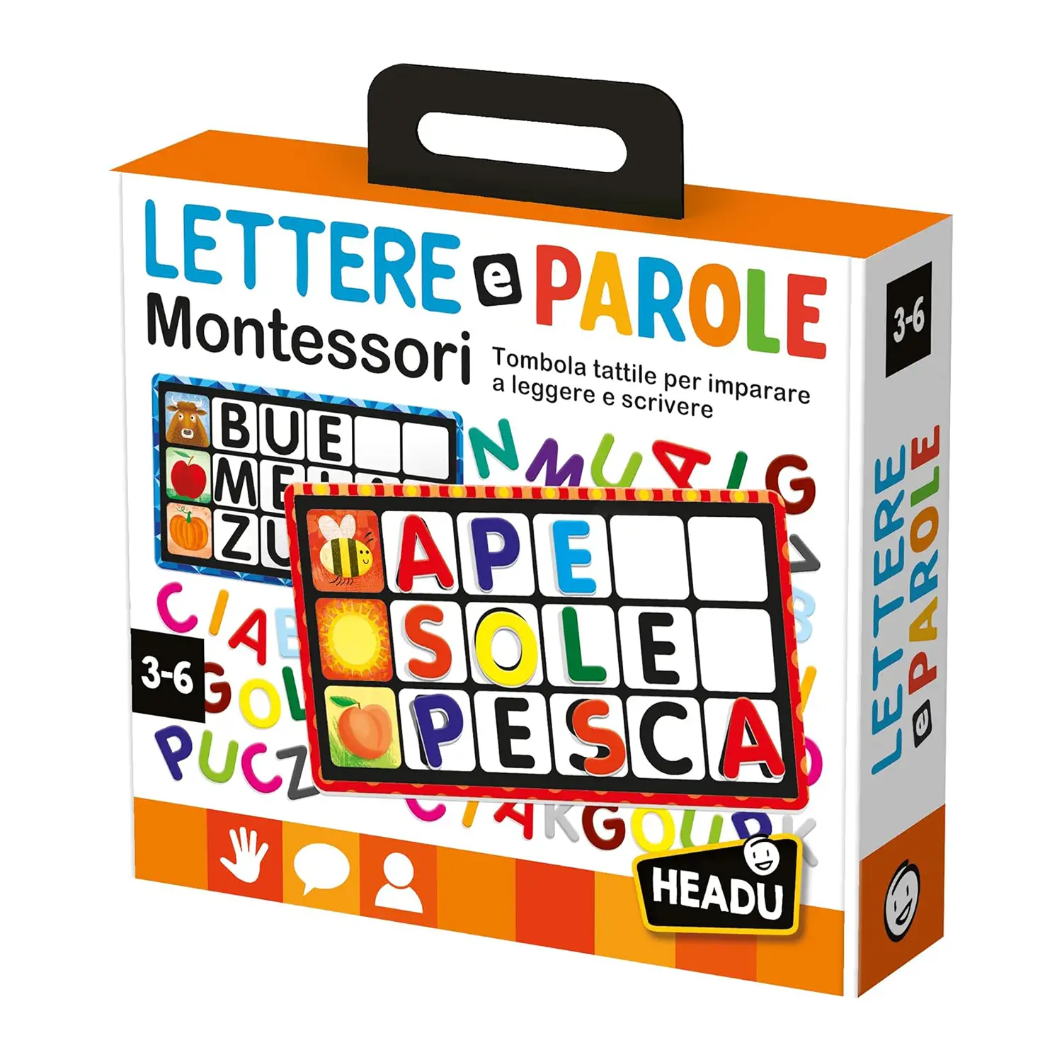 Lettere e Parole Montessori - Associazioni e tombole