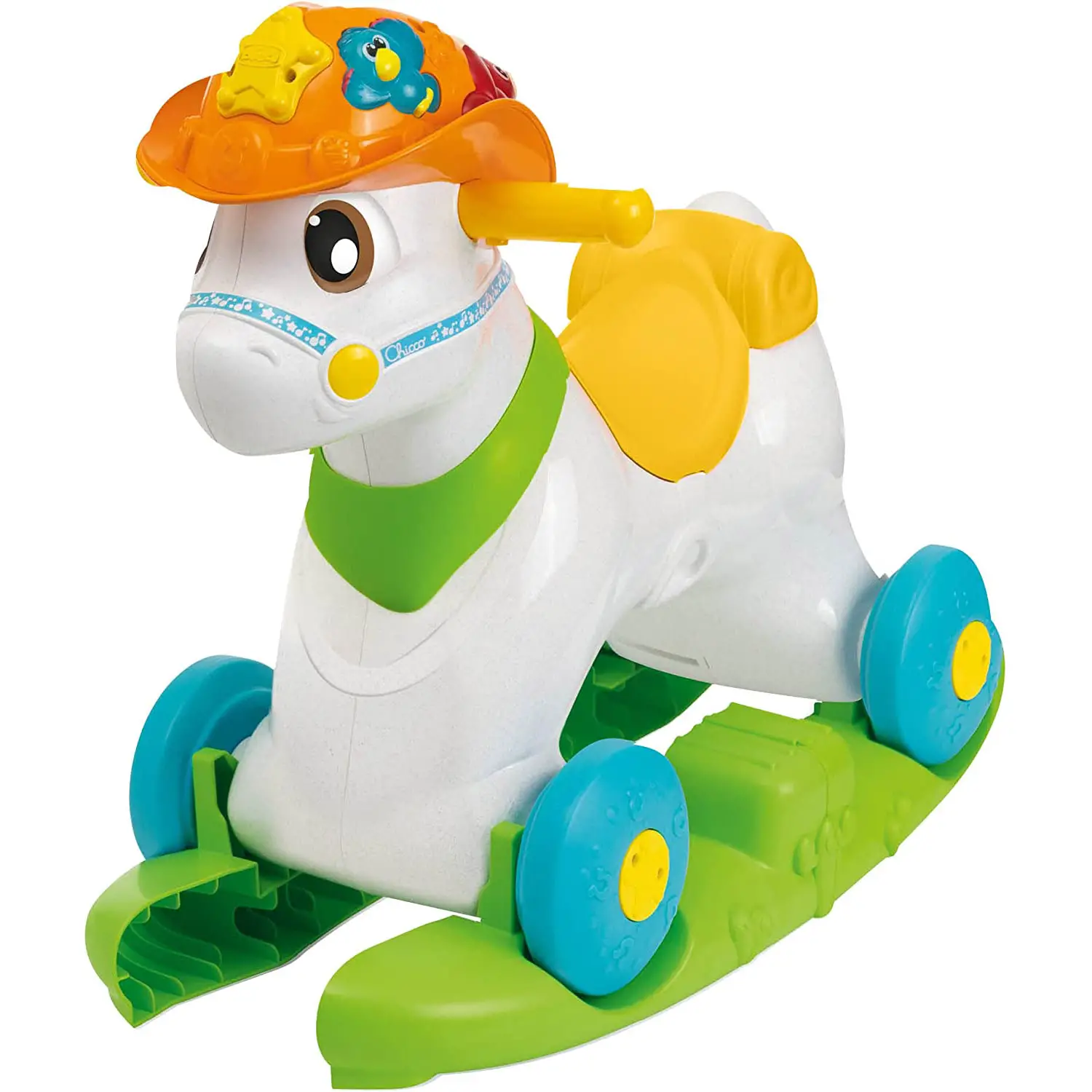 Chicco Baby Rodeo & Friends – Cavallo Cavalcabile Interattivo Italiano/Inglese - Tricicli e primi passi