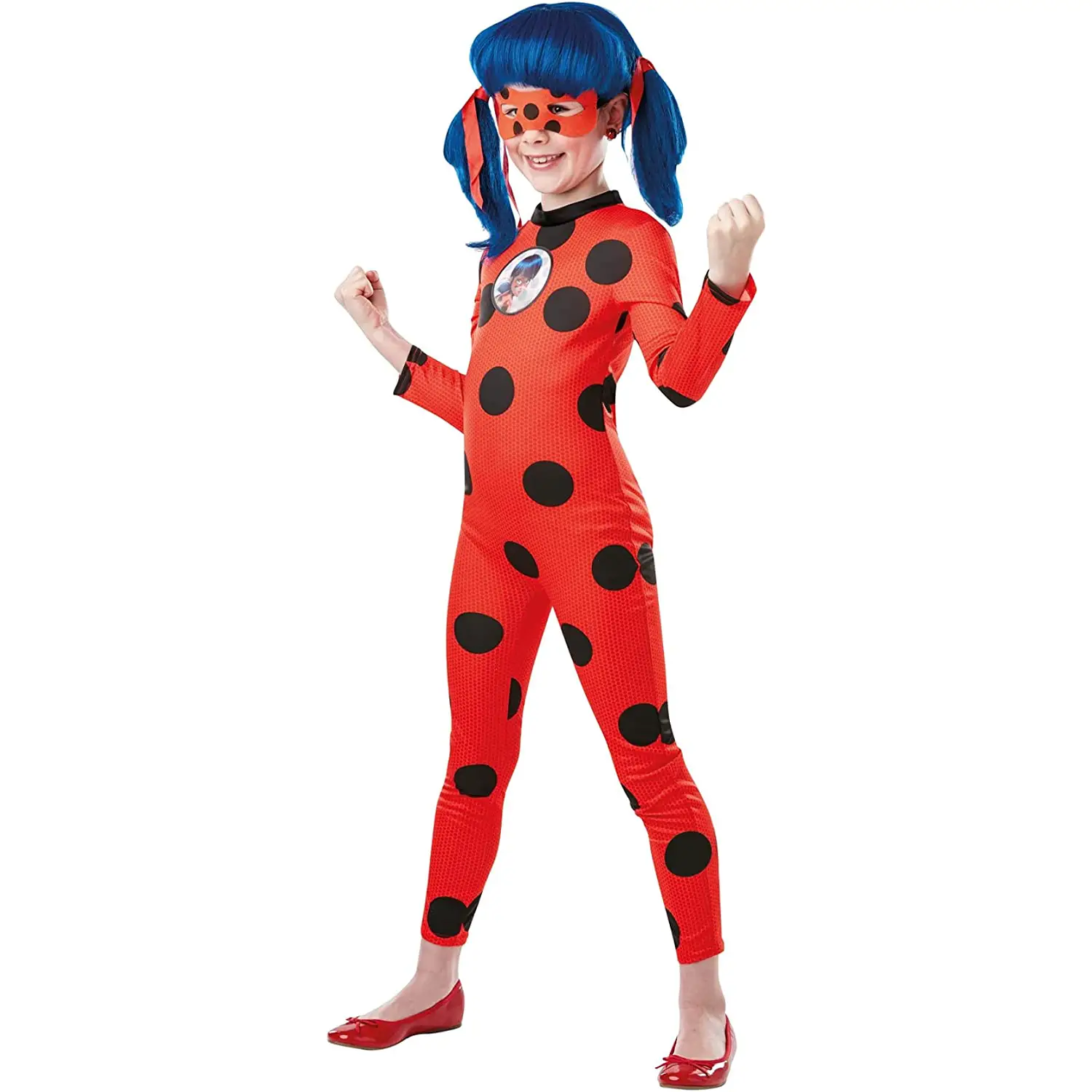 Costume Miraculous Ladybug Tikki per Bambini - Taglia S - 3/4 anni - abiti bambino e bambina