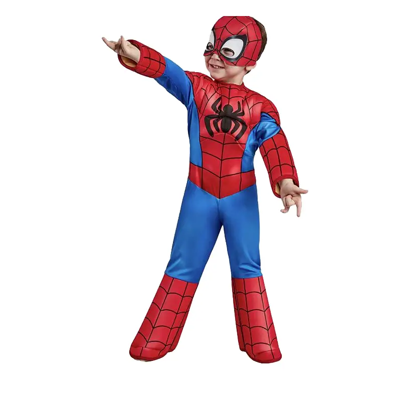 Costume Spider-Man per Bambini - Taglia S - 3/4 anni - abiti bambino e bambina