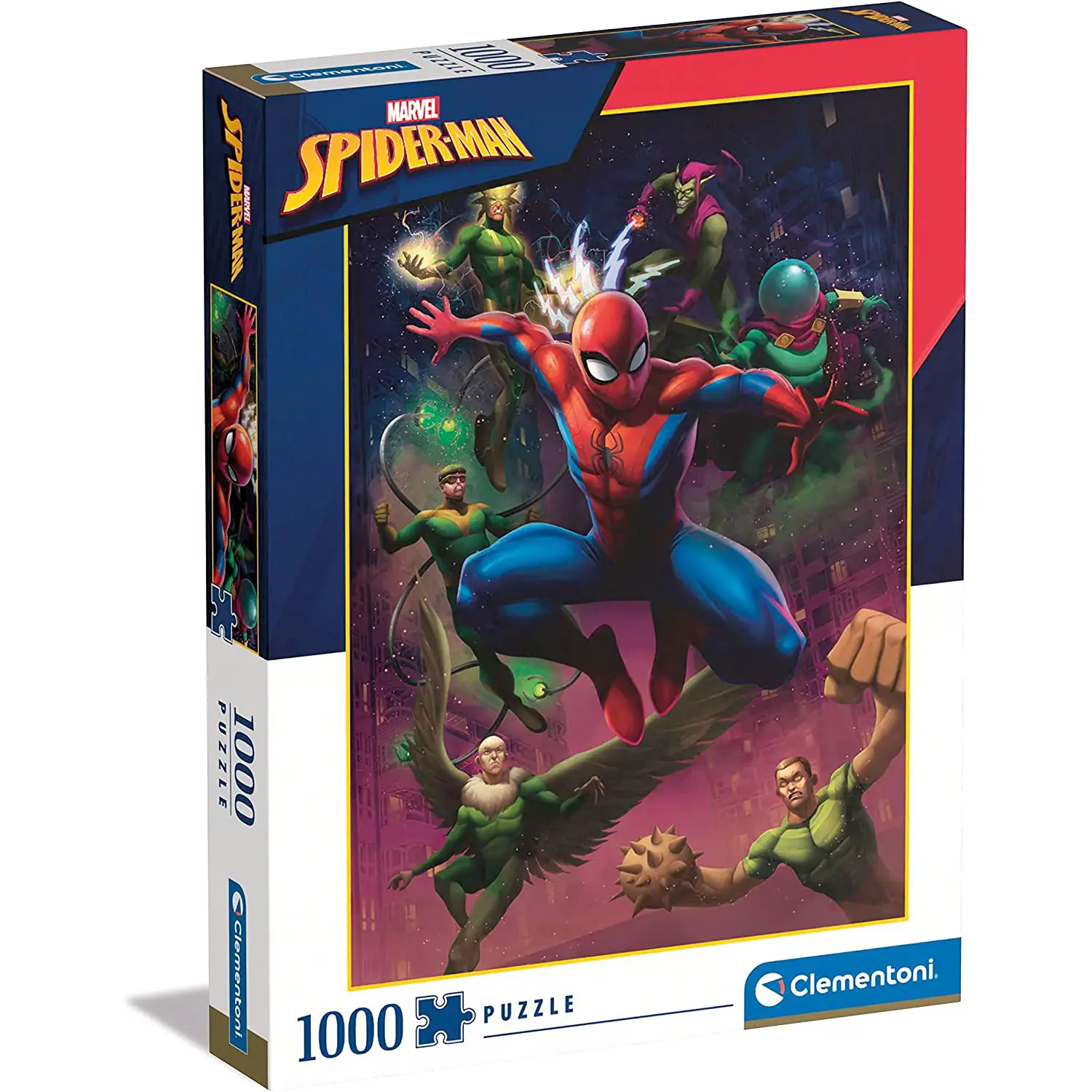 Puzzle 1000 Pezzi Hqc Spiderman Illustrated - puzzle adulti