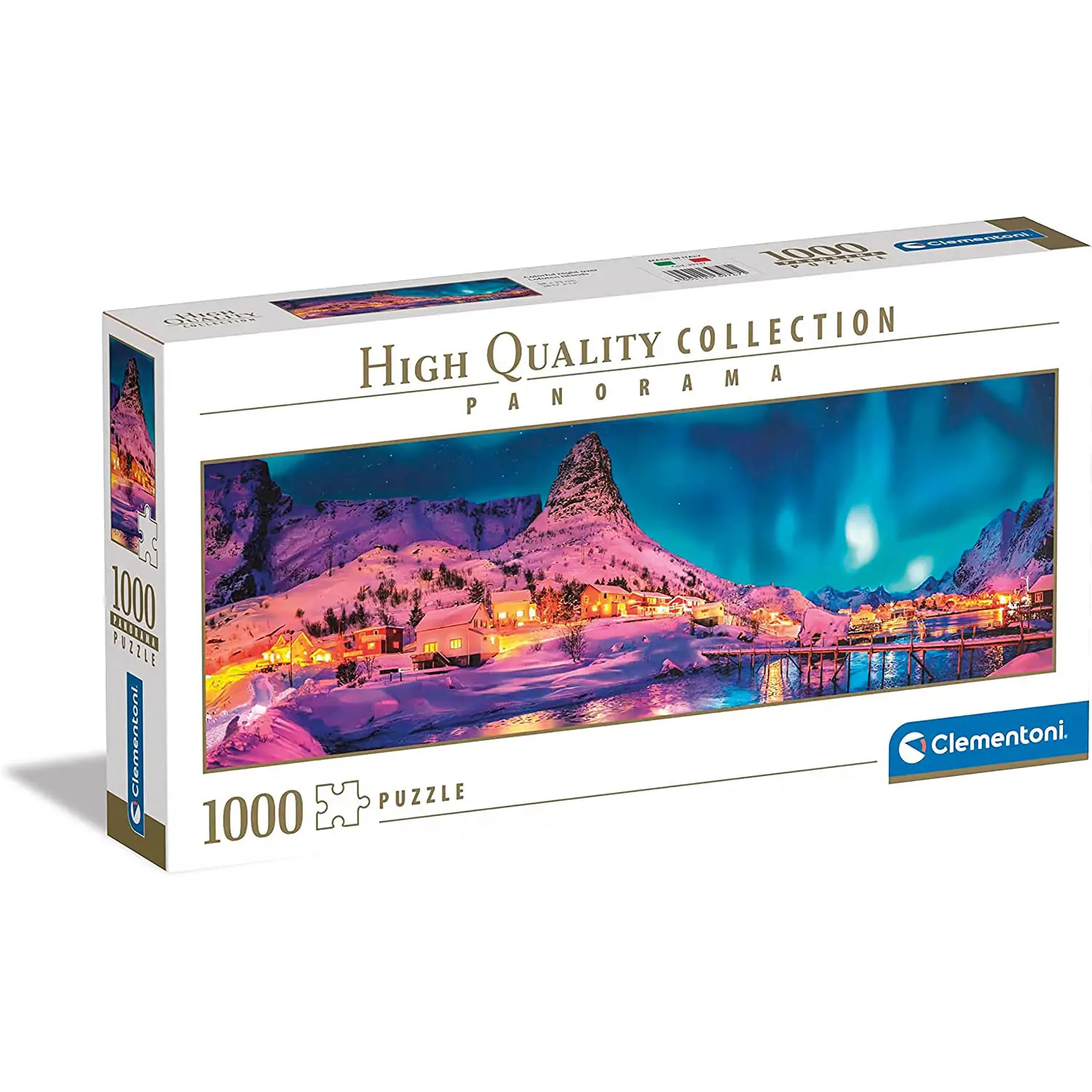 Puzzle 1000 Pezzi Panorama Colorful Night Over Lo - puzzle adulti