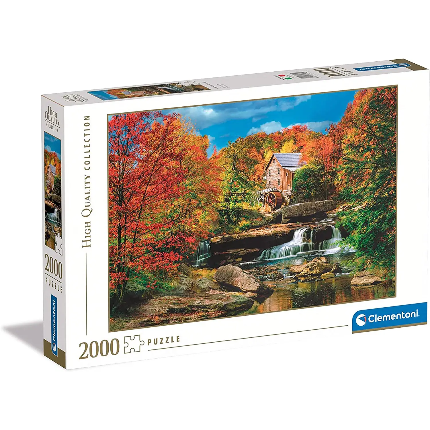 Puzzle 2000 Pezzi Hqc Glade Creek Grist Mill - puzzle adulti