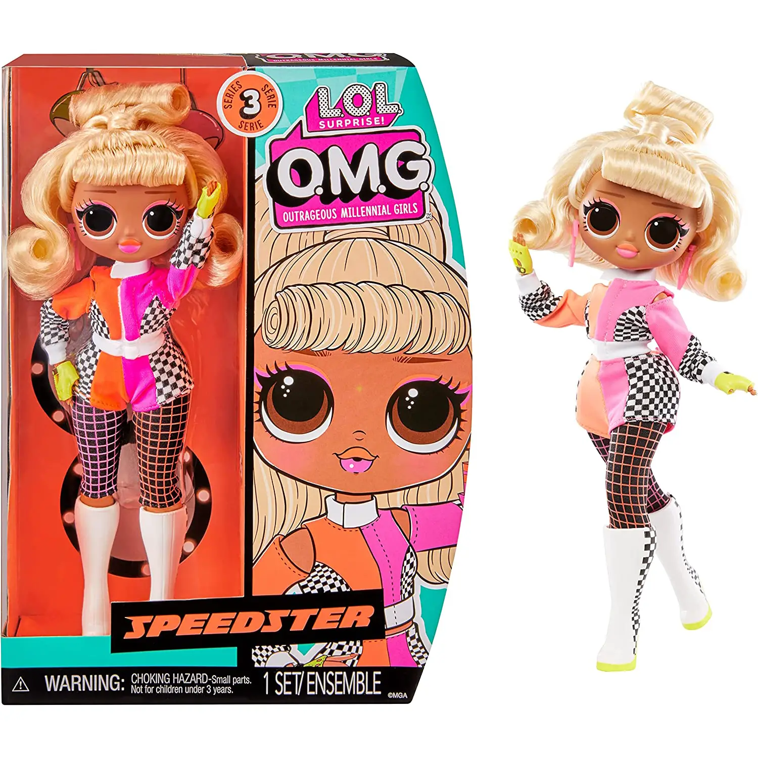 Lol Surprise Omg Hos S3-Speedster - collezionabili bambina