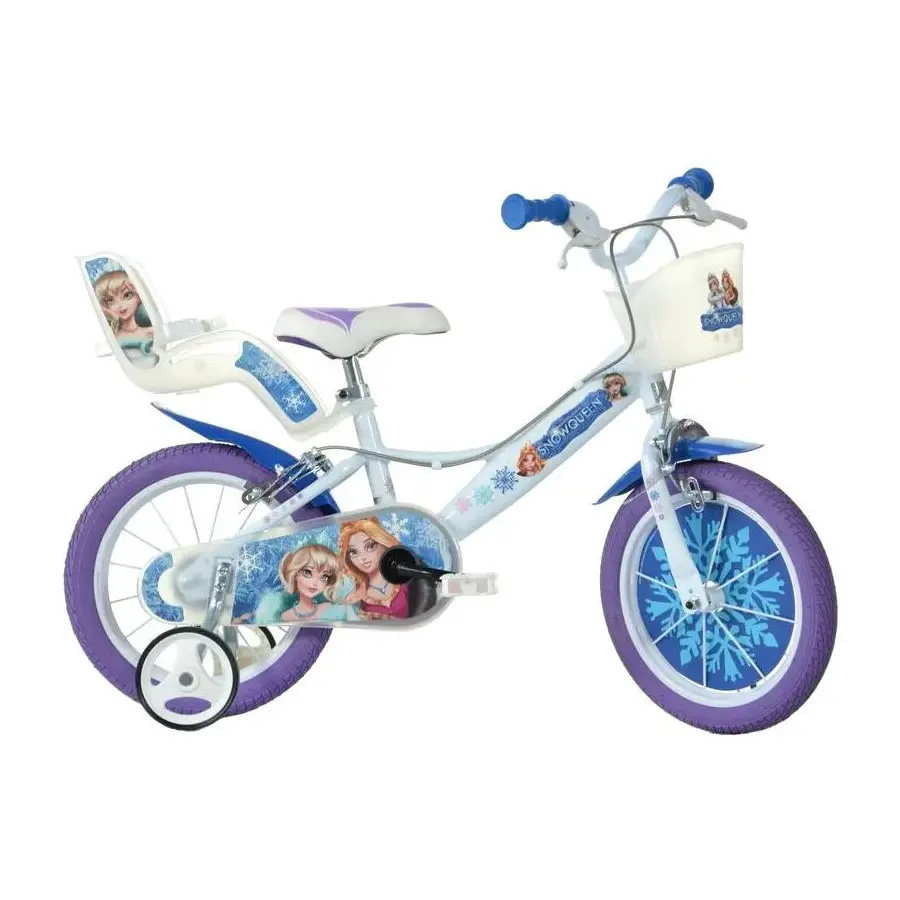 Bici per Bambini 3-6 Anni – Bicicletta 14 Pollici Snow Queen - biciclette bambini