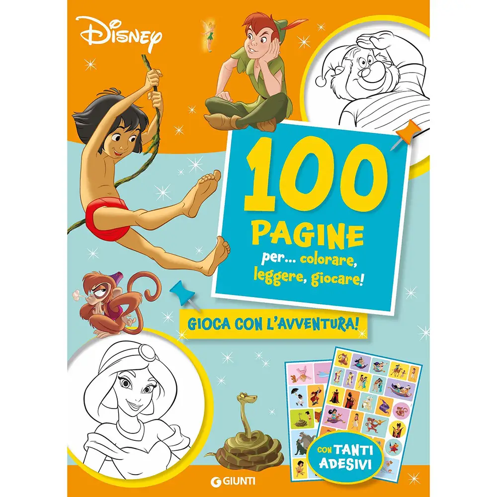 Sticker Special Color 100 Pagine Per.. Gioca con L'Avventura - Prima biblioteca