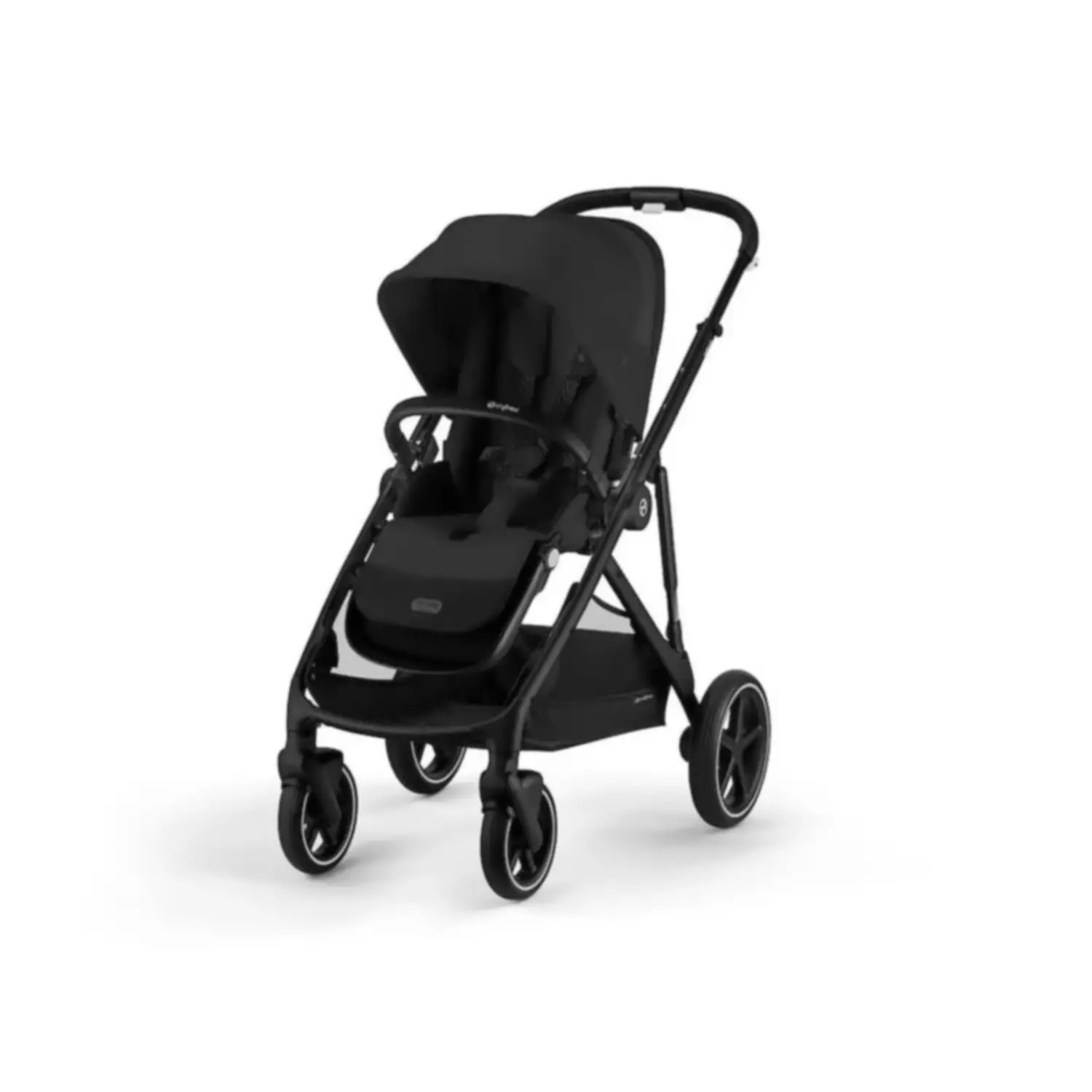 Gazelle S Passeggino Moon Black Telaio Nero - gemellari