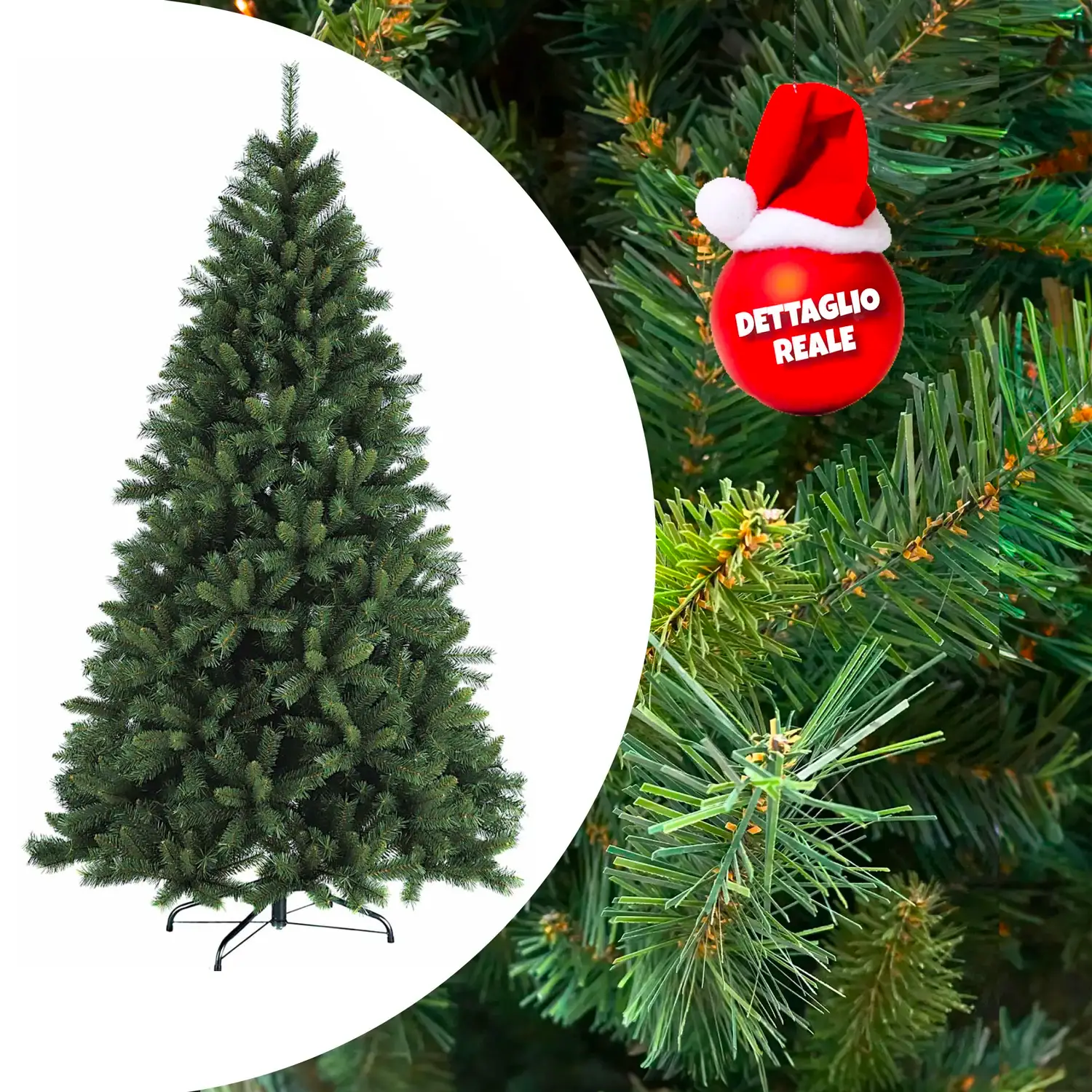 Albero di Natale Chantal H 225 cm. - alberi